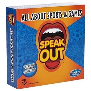 NWT Speak Out Sealed Hasbro Gaming Expansion Pack: All About Sports and Games